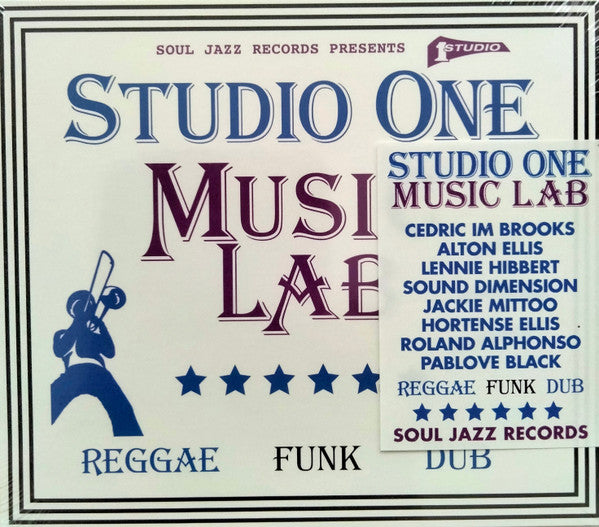 SOUL JAZZ RECORDS PRESENTS - STUDIO ONE MUSIC LAB