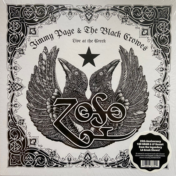 PAGE JIMMY & THE BLACK CROWES - LIVE AT THE GREEK (6LP)