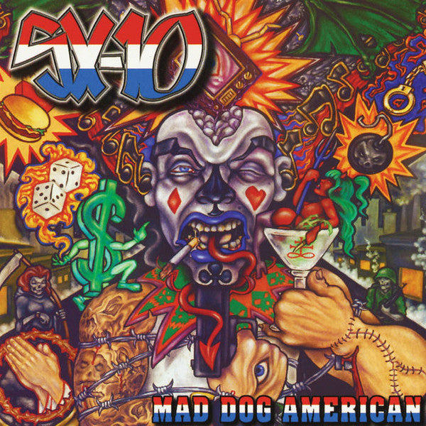 SX-10 - MAD DOG AMERICAN (RED/BLUE SPLATTER VINYL)