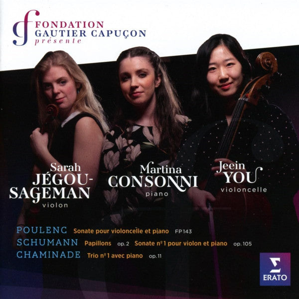CONSONNI,MARTINA - POULENC, SCHUMANN, CHAMINADE