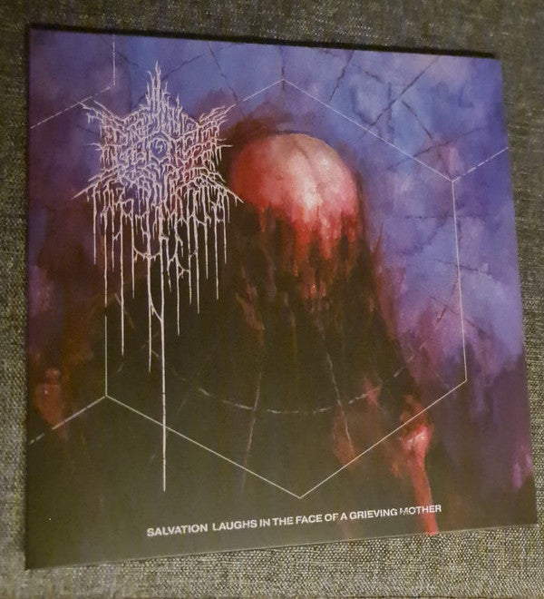 PSYCHO-FRAME - SALVATION LAUGHS IN THE FACE OF A GRIEVING MOTHER (RED & BLACK MARBLED VINYL)