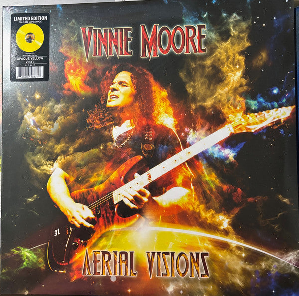 MOORE,VINNIE - AERIAL VISIONS (LIMITED EDITION/YELLOW VINYL)