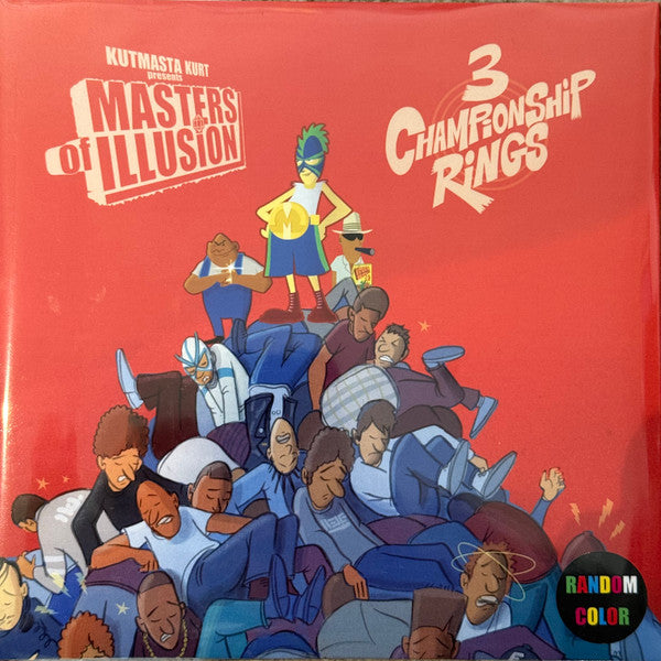 KUTMASTA KURT & KOOL KEITH & MOTION MAN - MASTERS OF ILLUSION: 3 CHAMPIONSHIP RINGS (LIMITED)