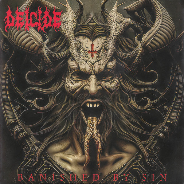 DEICIDE - BANISHED BY SIN (OPAQUE RED VINYL)
