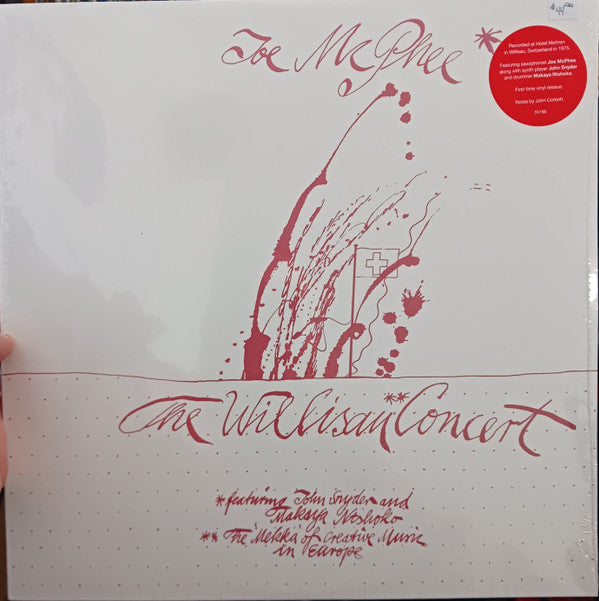 MCPHEE,JOE - WILLISAU CONCERT