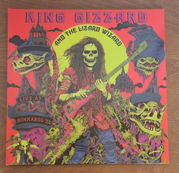 KING GIZZARD & THE LIZARD WIZARD - LIVE AT BONNAROO 22 (RED & YELLOW VINYL/2LP)