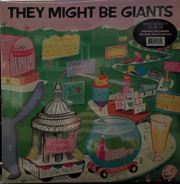 THEY MIGHT BE GIANTS - THEY MIGHT BE GIANTS (PINK/GREEN/YELLOW VINYL/180G)