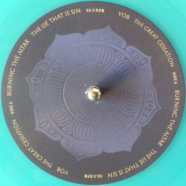 YOB - GREAT CESSATION (REISSUE) (2LP/ELECTRIC BLUE/MUSTARD YELLOW CIRCLES/CYAN BLUE/SILVER SPLATTER VINYL)