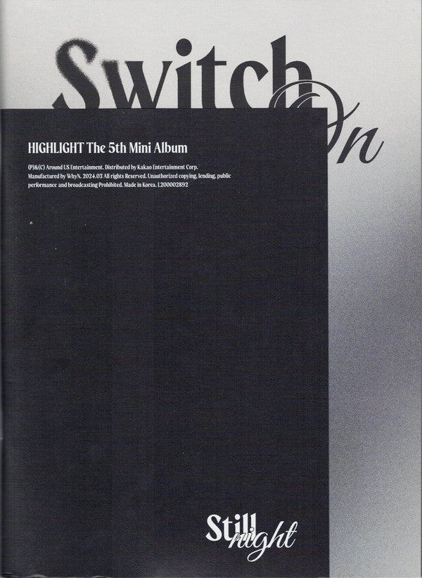 HIGHLIGHT - SWITCH ON