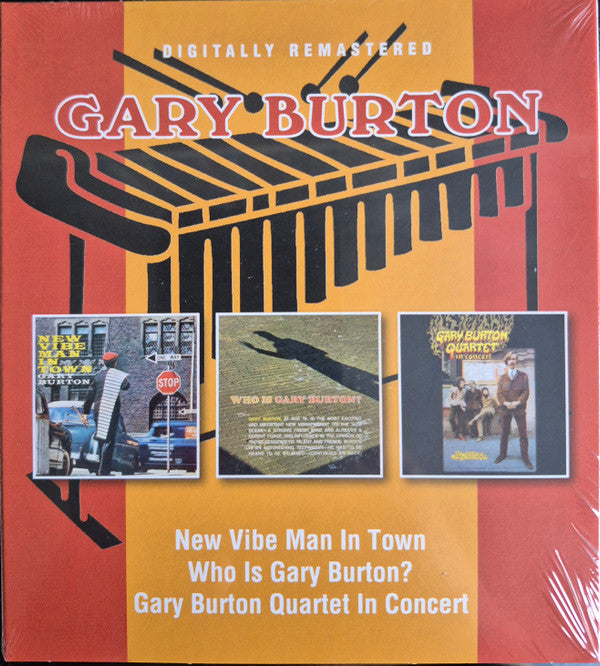 BURTON GARY - NEW VIBE MAN IN TOWN/WHO IS GARY BURTON?/IN CONCERT (2CD)