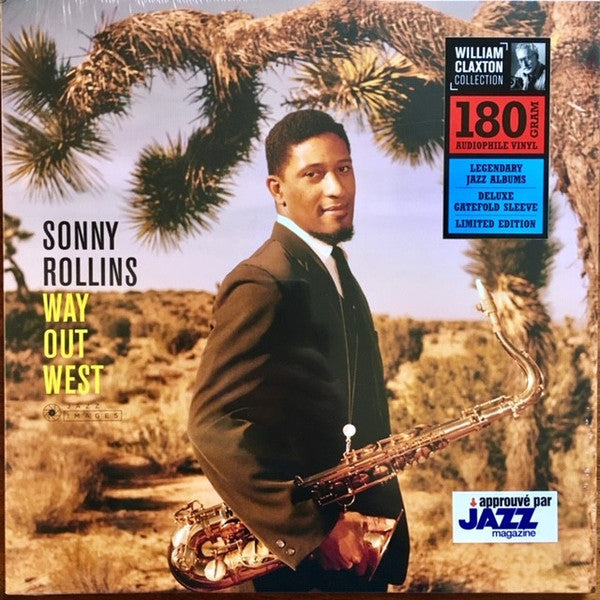 ROLLINS,SONNY - WAY OUT WEST (GATEFOLD/PHOTOGRAPHS BY WILLIAM CLAXTON/180G)