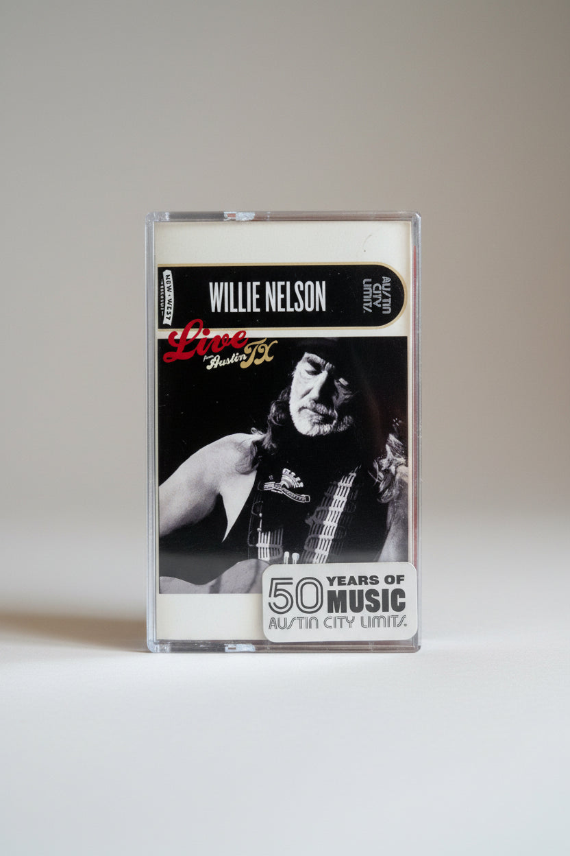 NELSON,WILLIE - LIVE FROM AUSTIN, TX (RED CASSETTE/50TH ANNIVERSARY)