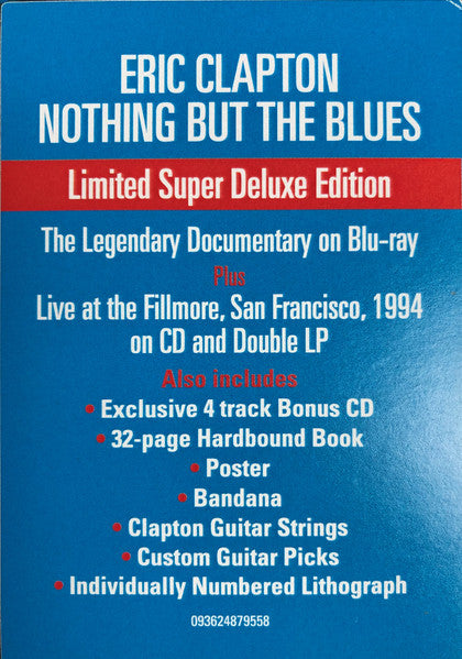 CLAPTON ERIC - NOTHING BUT THE BLUES (2LP/2CD/BLU-RAY/BOOK/EXTRAS)