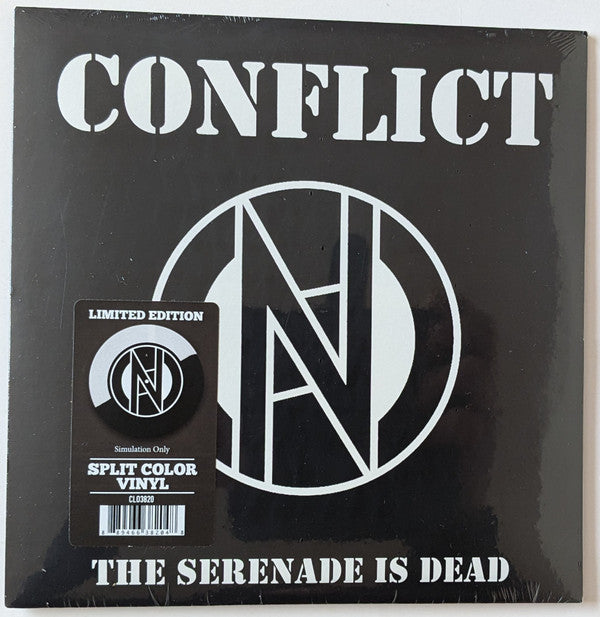 CONFLICT - SERENADE IS DEAD (BLACK & WHITE 7INCH)