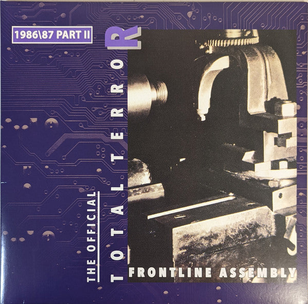 FRONT LINE ASSEMBLY - TOTAL TERROR PART II 1986/87 (PURPLE MARBLE VINYL)