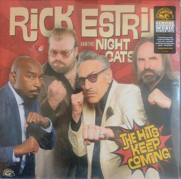 ESTRIN RICK & THE NIGHTCATS - HITS KEEP COMING (TRANSLUCENT RED VINYL)