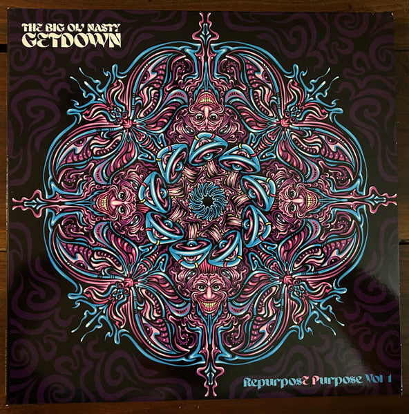 BIG OL' NASTY GETDOWN - REPURPOSE PURPOSE (VOLUME 1) (TRANSLUCENT BLUE W/ PURPLE SPLATTER VINYL)
