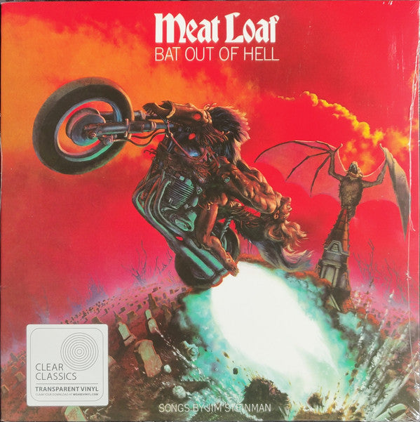MEAT LOAF - BAT OUT OF HELL (CLEAR CLASSIC VINYL)
