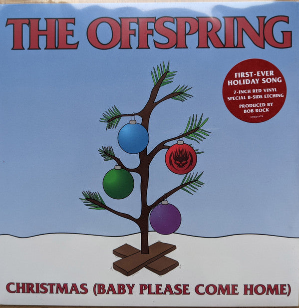 OFFSPRING - CHRISTMAS (BABY PLEASE COME HOME) (OPAQUE RED 7INCH)