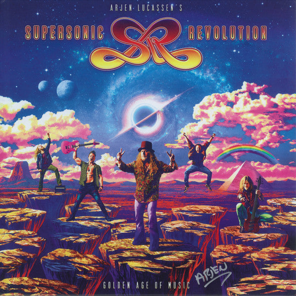 ARJEN LUCASSEN'S SUPERSONIC REVOLUTION - GOLDEN AGE OF MUSIC (SUPER DELUXE EDITION/CD/DVD)
