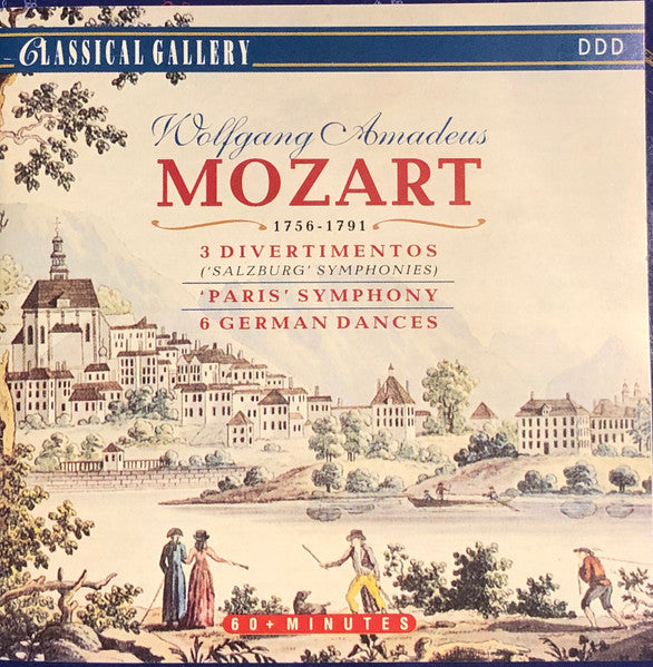 CASSUTO / NOVA FILARMONIA PORTUGUESA - MOZART: 3 DIVERTIMENTOS / PARIS SYM