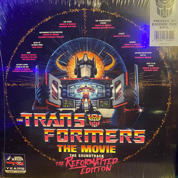VARIOUS ARTISTS - TRANSFORMERS (OST) (ENERGON PINK VINYL)