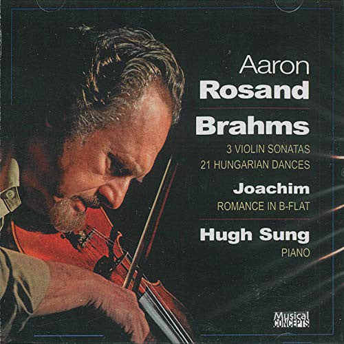 ROSAND,AARON / SUNG,HUGH - BRAHMS: VIOLIN WORKS