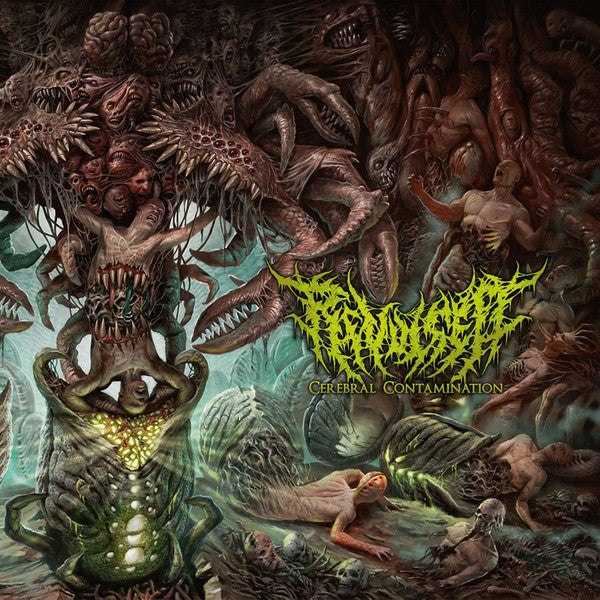 REVULSED - CEREBRAL CONTAMINATION (CLEAR VINYL/180G)