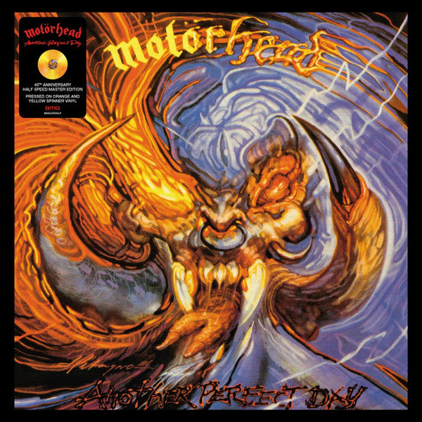 MOTORHEAD - ANOTHER PERFECT DAY (ORANGE & YELLOW SPINNER VINYL)