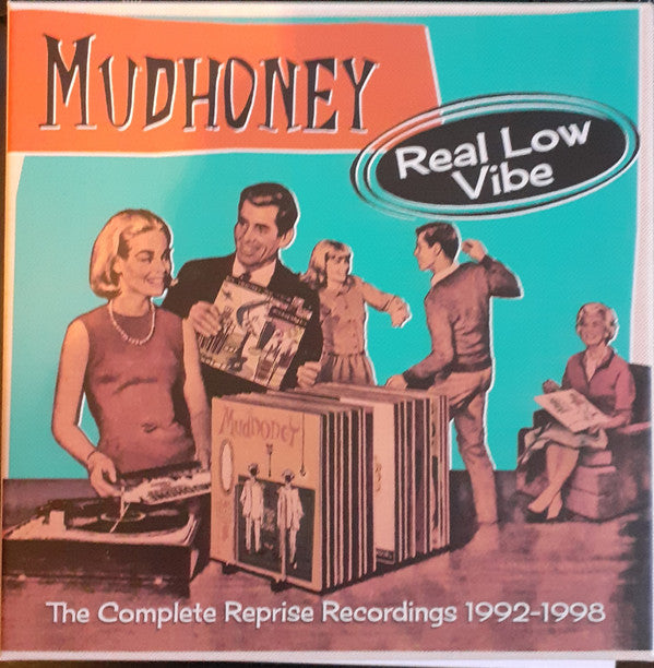 MUDHONEY - REAL LOW VIBE: THE REPRISE RECORDINGS 1992-1998 (4CD CLAMSHELL BOXSET)