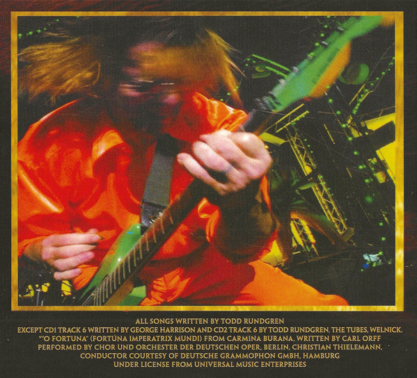 RUNDGREN,TODD - LIARS LIVE (DIGI/2CD)