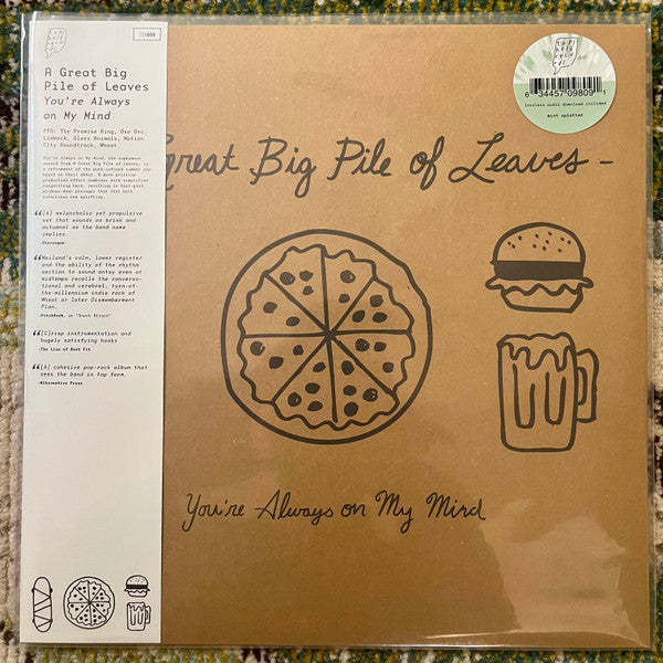 GREAT BIG PILE OF LEAVES - YOU'RE ALWAYS ON MY MIND (MINT SPLATTER VINYL)