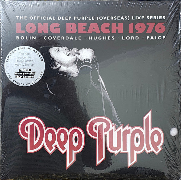 DEEP PURPLE - LONG BEACH 1976 (WHITE VINYL/3LP)