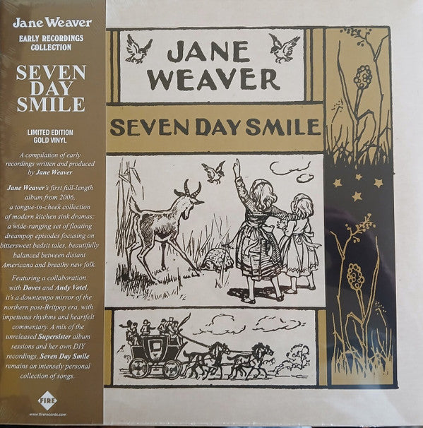 WEAVER,JANE - SEVEN DAY SMILE (GOLD VINYL)