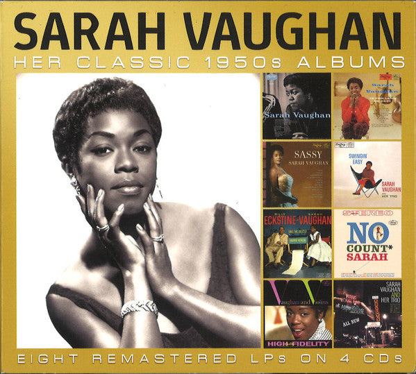 VAUGHAN,SARAH - HER CLASSIC 1950S ALBUMS (4CD)
