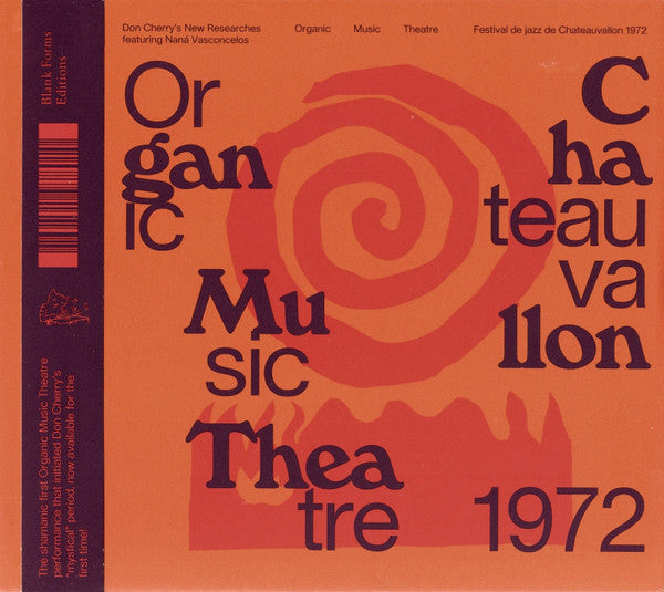 CHERRY'S,DON NEW RESEARCHES FEATURING NANA VASCONCELOS - ORGANIC MUSIC THEATRE FESTIVAL DE CHATEAUVALLON 1972