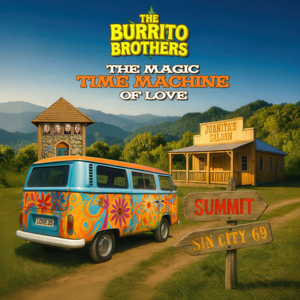 BURRITO BROTHERS - MAGIC TIME MACHINE OF LOVE