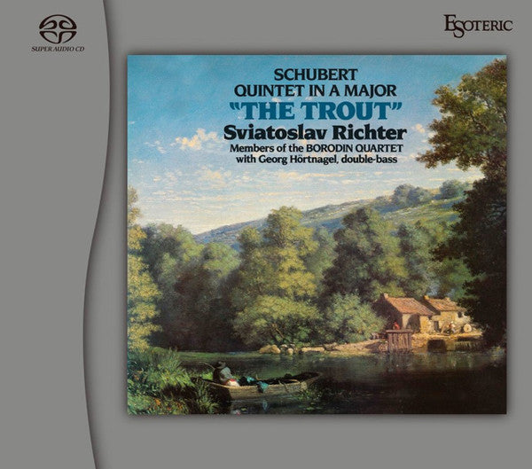 SVIATOSLAV RICHTER - SCHUBERT: QUINTET IN A MAJOR THE TROUT / WANDERER FANTASY