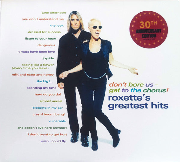 ROXETTE - DON'T BORE US - GET TO THE CHORUS! ROXETTE'S GREATEST HITS (30TH ANNIVERSARY EDITION) (2CD)