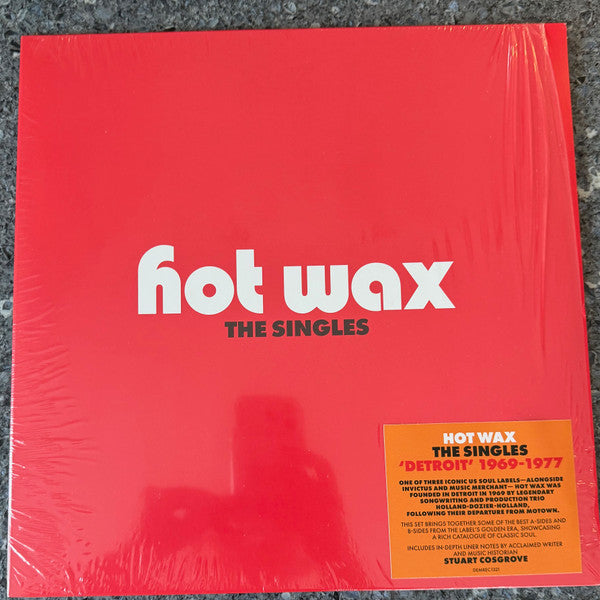 VARIOUS ARTISTS - HOLLAND-DOZIER-HOLLAND: HOT WAX SINGLES (140G)