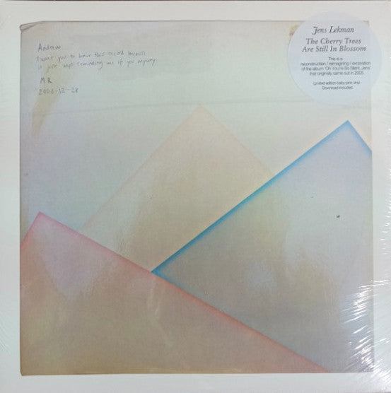 LEKMAN,JENS - CHERRY TREES ARE STILL IN BLOSSOM (2LP/BABY PINK VINYL)