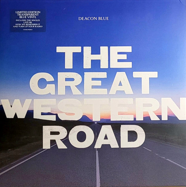DEACON BLUE - GREAT WESTERN ROAD (TRANSPARENT BLUE VINYL)
