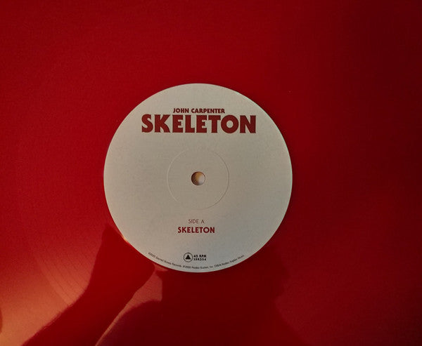 CARPENTER,JOHN - SKELETON / UNCLEAN SPIRIT (BLOOD RED VINYL)