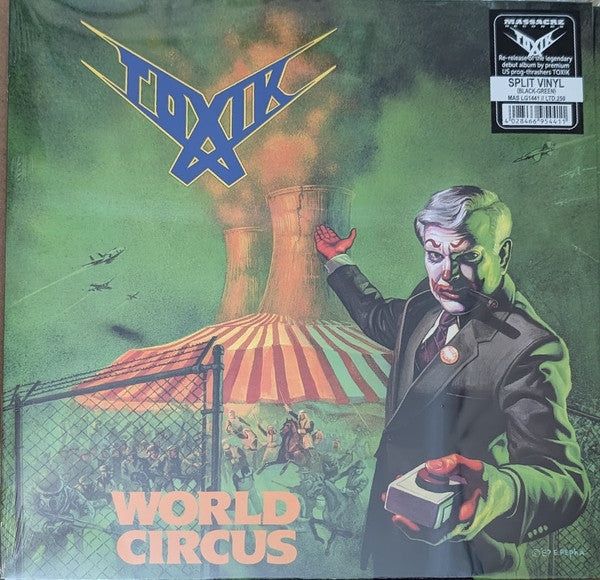 TOXIK - WORLD CIRCUS RE-RELEASE (GREEN/BLACK VINYL)