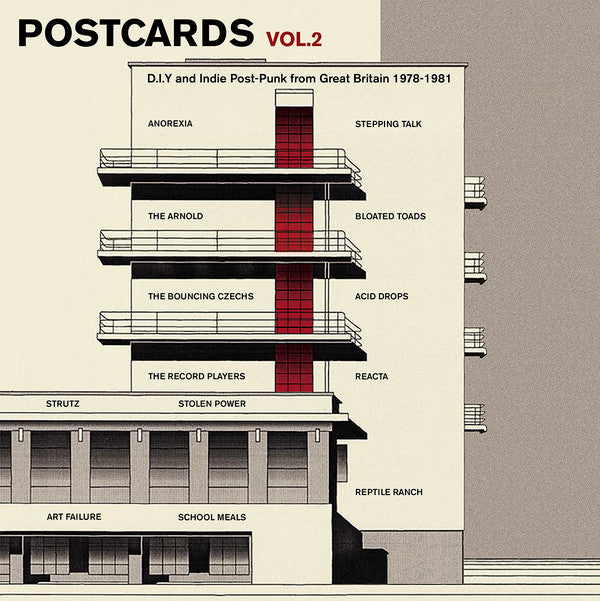 VARIOUS ARTISTS - POSTCARDS VOL. 2: D.I.Y & INDIE POST-PUNK FROM GREAT BRITAIN 1978-1981
