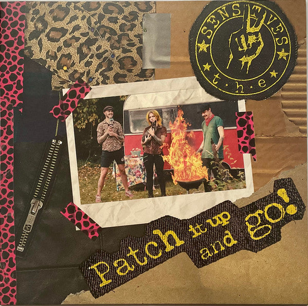 SENSITIVES - PATCH IT UP & GO (YELLOW/BLACK MARBLE VINYL)
