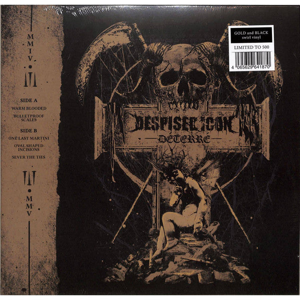 DESPISED ICON - DETERRE (GOLD/BLACK SWIRL)