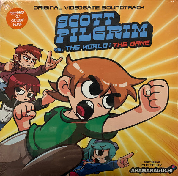 ANAMANAGUCHI - SCOTT PILGRIM VS. THE WORLD: THE GAME (ORIGINAL VIDEOGAME SOUNDTRACK) (TRANSLUCENT ORANGE VINYL)