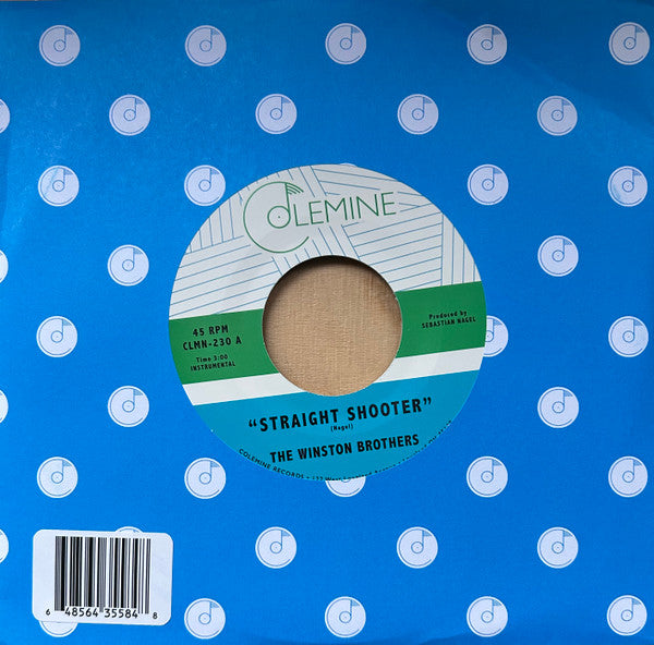 WINSTON BROTHERS - STRAIGHT SHOOTER/ISLAND TRAVEL (SKY BLUE VINYL)
