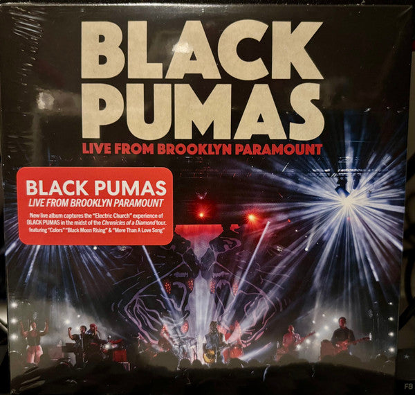 BLACK PUMAS - LIVE FROM BROOKLYN PARAMOUNT (2CD)